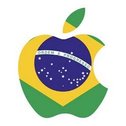 Золотой iPhone 5s в Бразилии