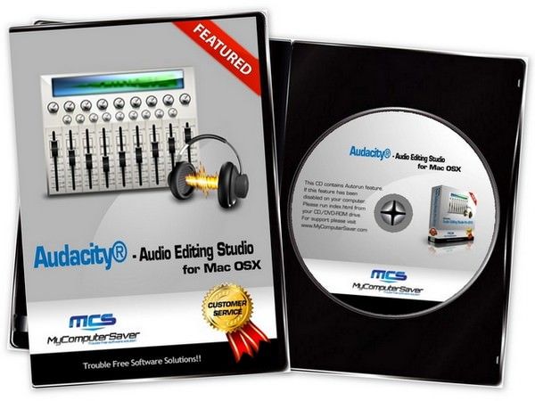 Audacity – аудиоредактор для Mac