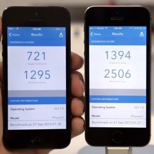 Сравнение производительности iPhone