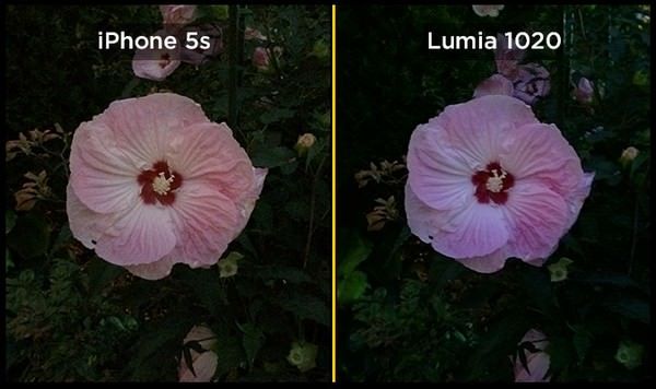 iPhone 5S против Nokia Lumia 1020