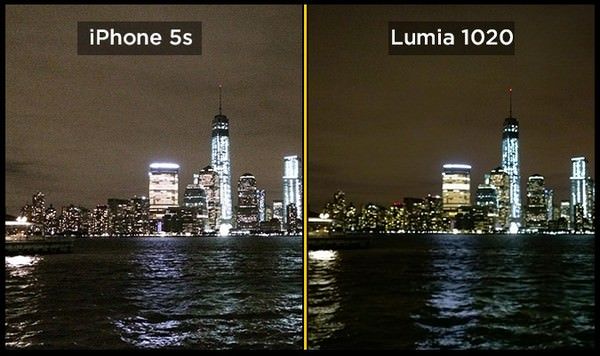 iPhone 5S против Nokia Lumia 1020