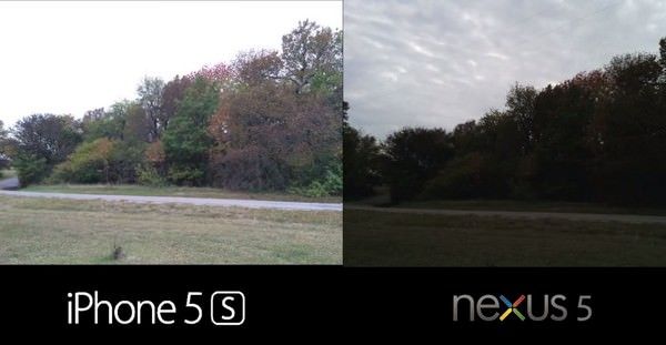 Подробное сравнение iPhone 5s и Google Nexus 5
