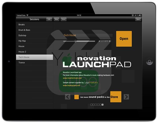 Novation LaunchPad для iOS