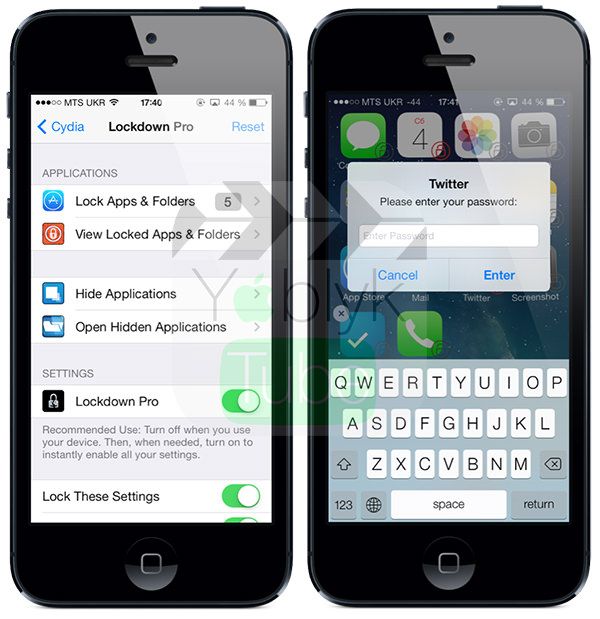 LockDown pro iOS 7