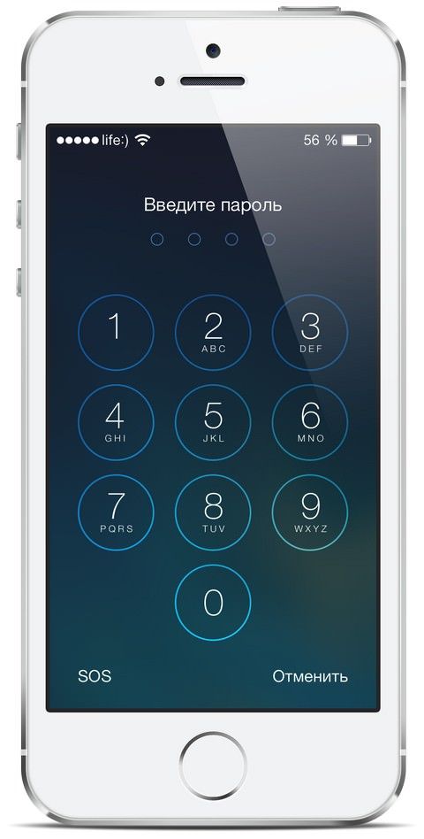 Картинка пароля на телефоне