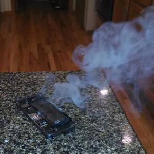 фотографии самовозгорания iPhone 5s