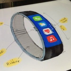 iwatch concept scatch
