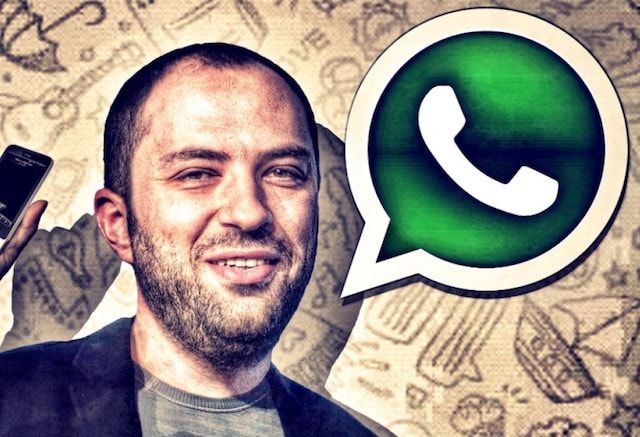 Jan Koum est le fondateur de WhatsApp