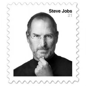 марку с изображением Стива Джобса