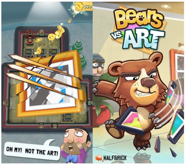 Bears vs Art для iPhone и ipad