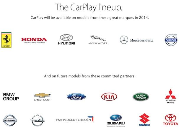 CarPlay - автосервис от Apple 