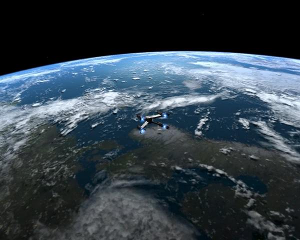 Спутниковая съемка в реальном времени