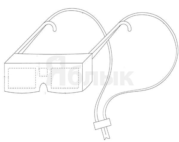 очки виртуальной реальности патент Apple