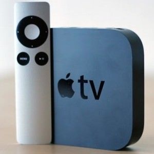 apple TV и пульт управления