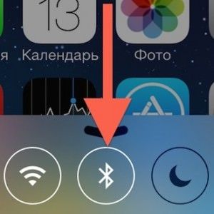 почему включен bluetooth ios 7.1