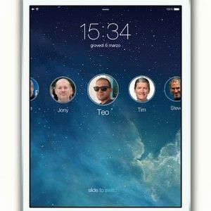 Концепт iOS 7 для iPad