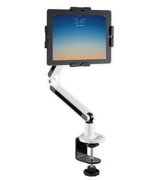 PadDock Pivot Dual Arm Locking Tablet Stand