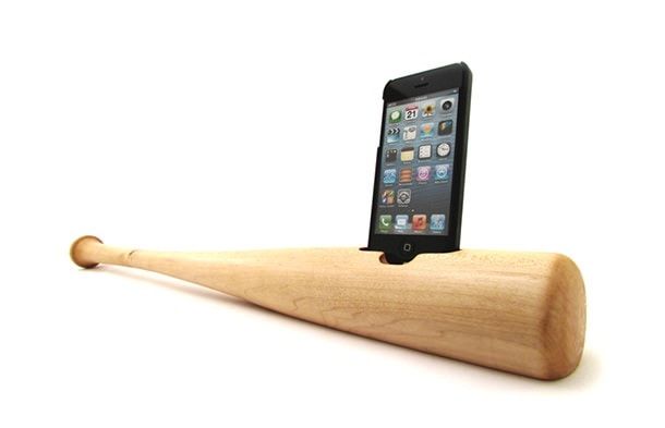 Baseball Bat Dock for iPhone 5