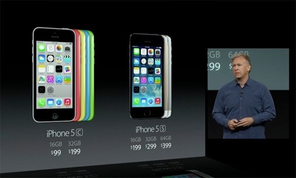 презентация iPhone 5s и 5с