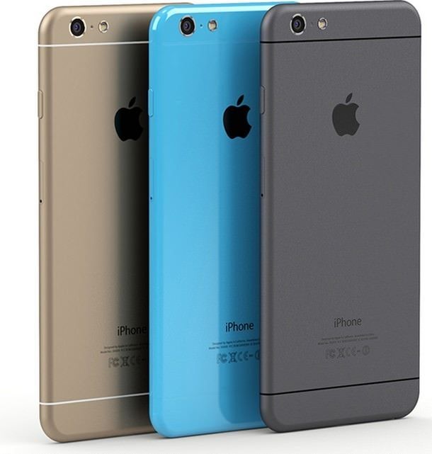 концепт iPhone 6S и iPhone 6C