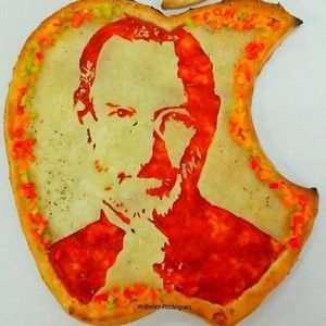 Пицца в стиле Apple