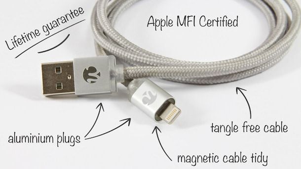 Quickdraw lightning кабель для iPhone 5s