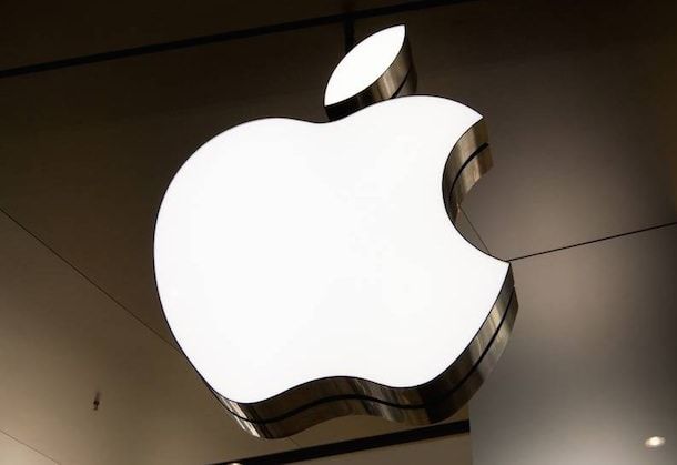 apple building gold logo
