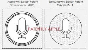 Samsung запатентовала копию логотипа Siri
