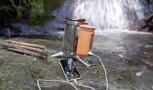BioLite BaseCamp Stove печка с подзарядкой для iPhone