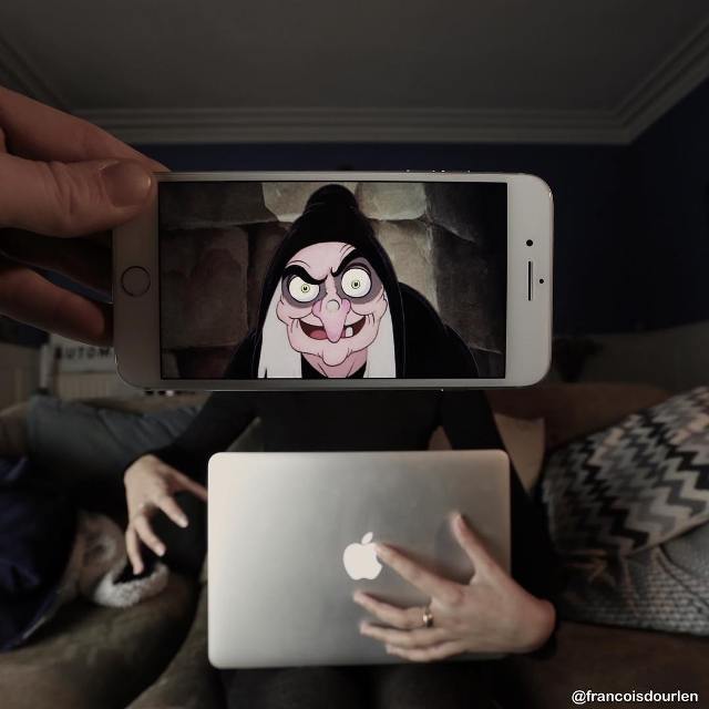 Дополненная реальность с помощью iPhone от фотографа Франсуа Дурлена (фото)