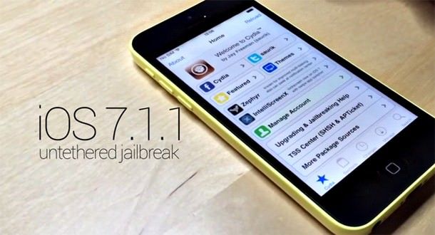 Отвязанный джейлбрейк iOS 7.1.1