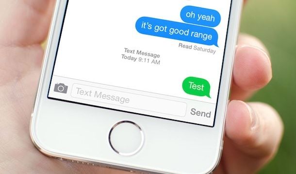 iMessage iphone 5s