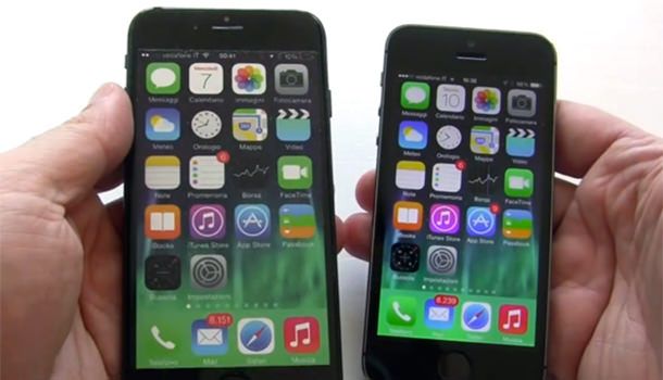 iPhone 6 и iPhone 5S