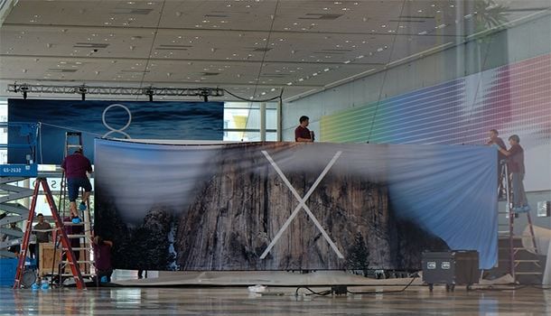 Баннер OS X на WWDC 2014