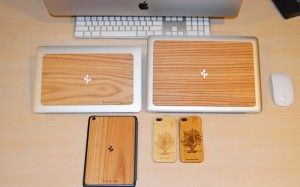 деревянные чехлы для iPhone, iPad и Mac