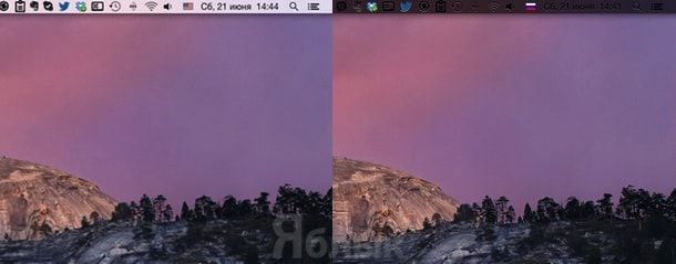 Темная тема в OS X Yosemite