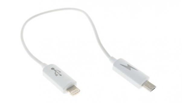 Адаптер lightning usb для подключения флешки