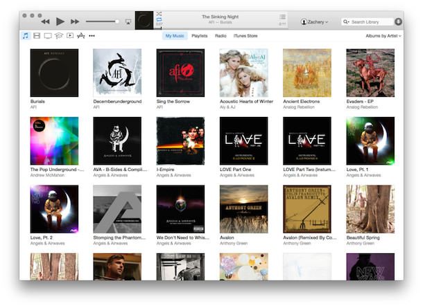 iTunes 12 для OS X Yosemite-8