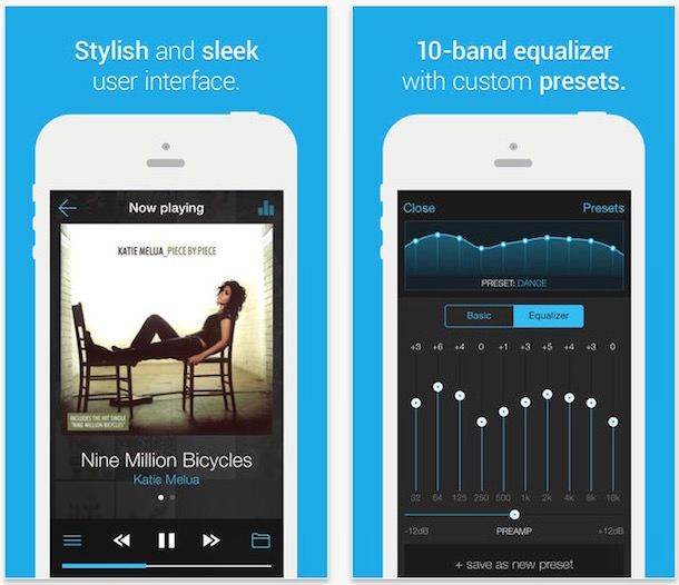n7player музыкальный плеер для iphone и ipad