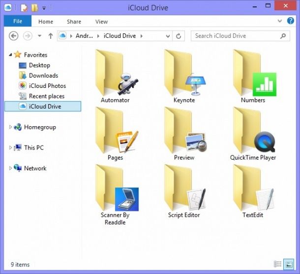 Сервис iCloud Drive доступен для пользователей Windows