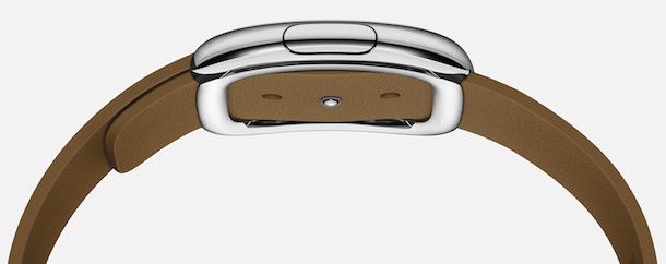 Apple Watch brown band