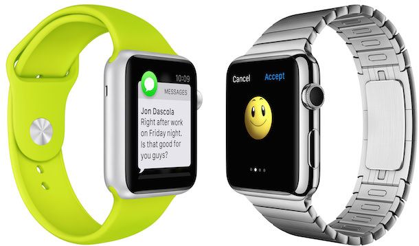 Apple Watch messages