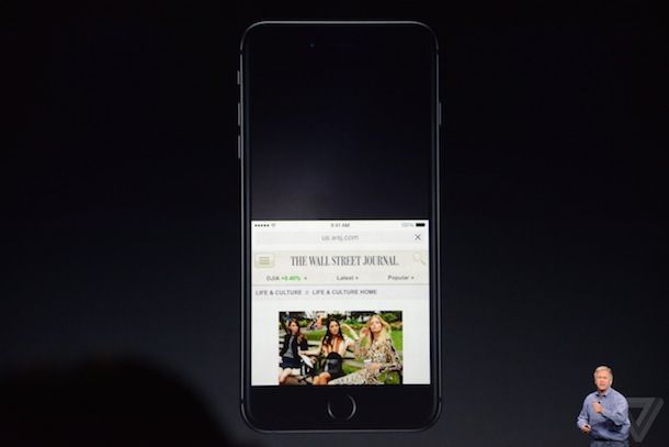 Новая функция iPhone 6 Plus