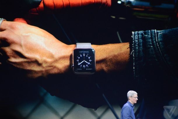 Apple Watch на руке