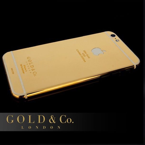 Золотой iPhone 6