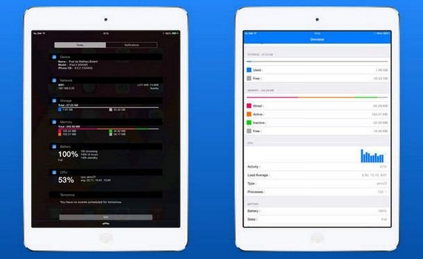 Omnistat - информативный виджет для iPhone и iPad