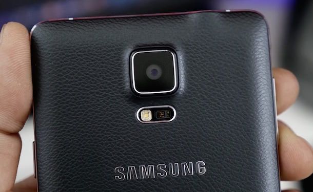 Samsung Galaxy Note 4 камера