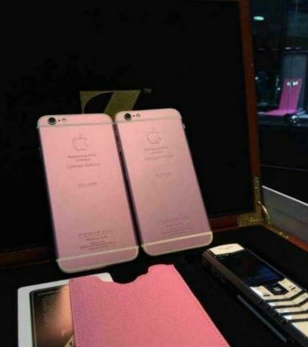 Apple выпустит ограниченным тиражом iPhone 6 в розовой расцветке