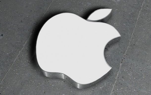 logo apple 3d