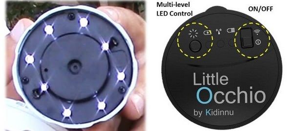 Little Occhio – беспроводная камера с функцией микроснимков для iOS- и Android-гаджетов